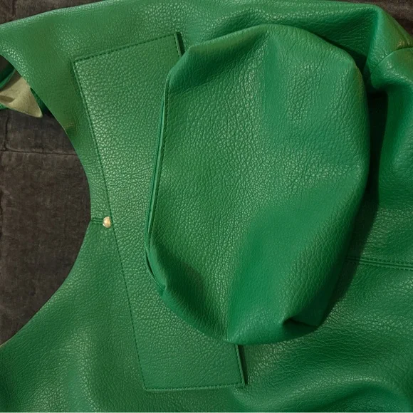 Anthropologie Love Knot Slouchy Bag in Green ☘️ - Picture 8 of 10
